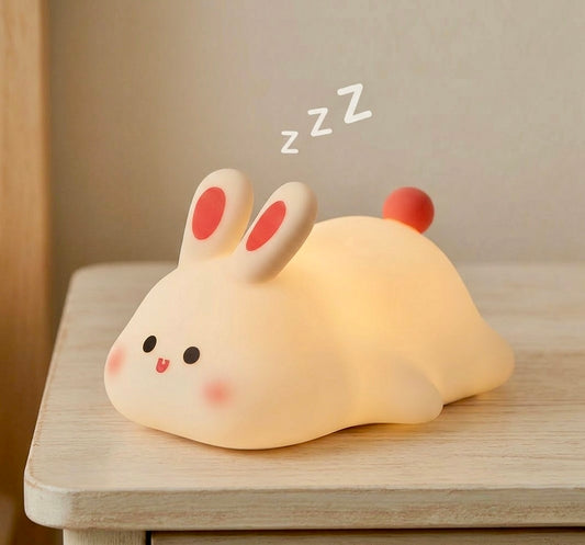 Cute Rabbit Night Light Lamp